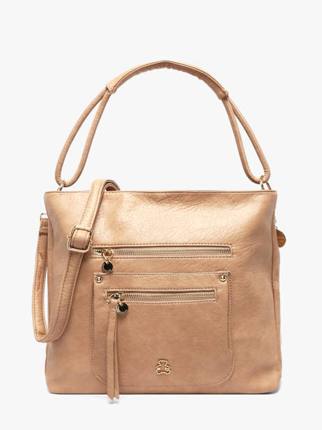 Schoudertas Bride Lulu castagnette Roze bride ALEXI